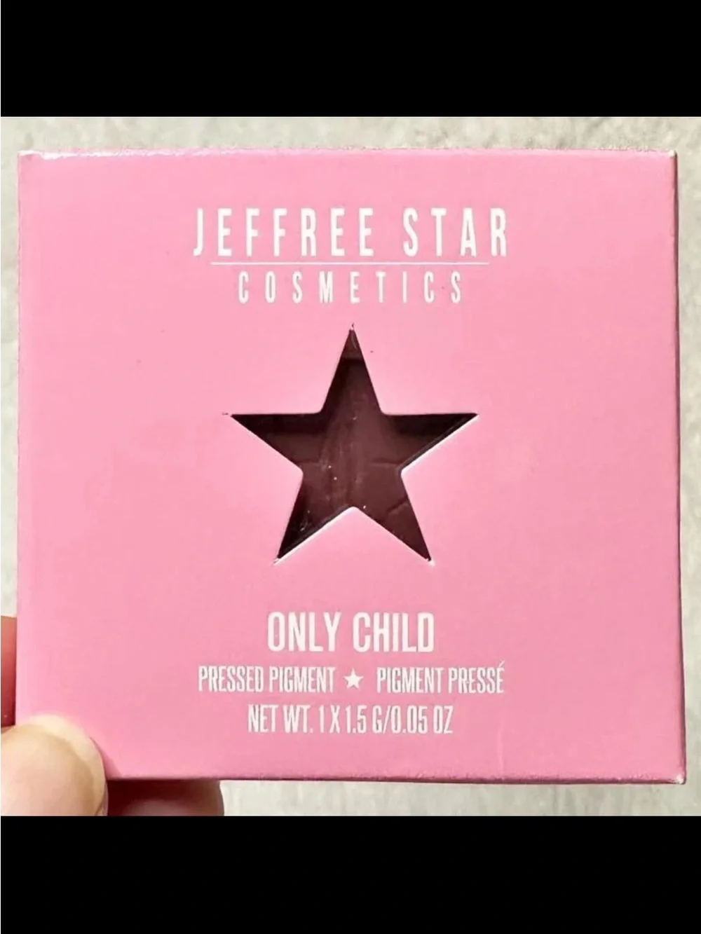 Jeffree Star NIB Pressed Pigment Artistry Single in Only Child 1.5g